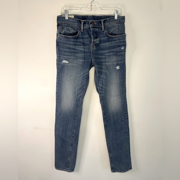 Abercrombie and Fitch Boys Men’s Distressed Super Skinny Jeans Waist 31 Length32 - Picture 1 of 15